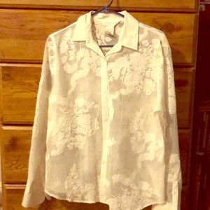 JPR Out Fit, classic Linen blouse.